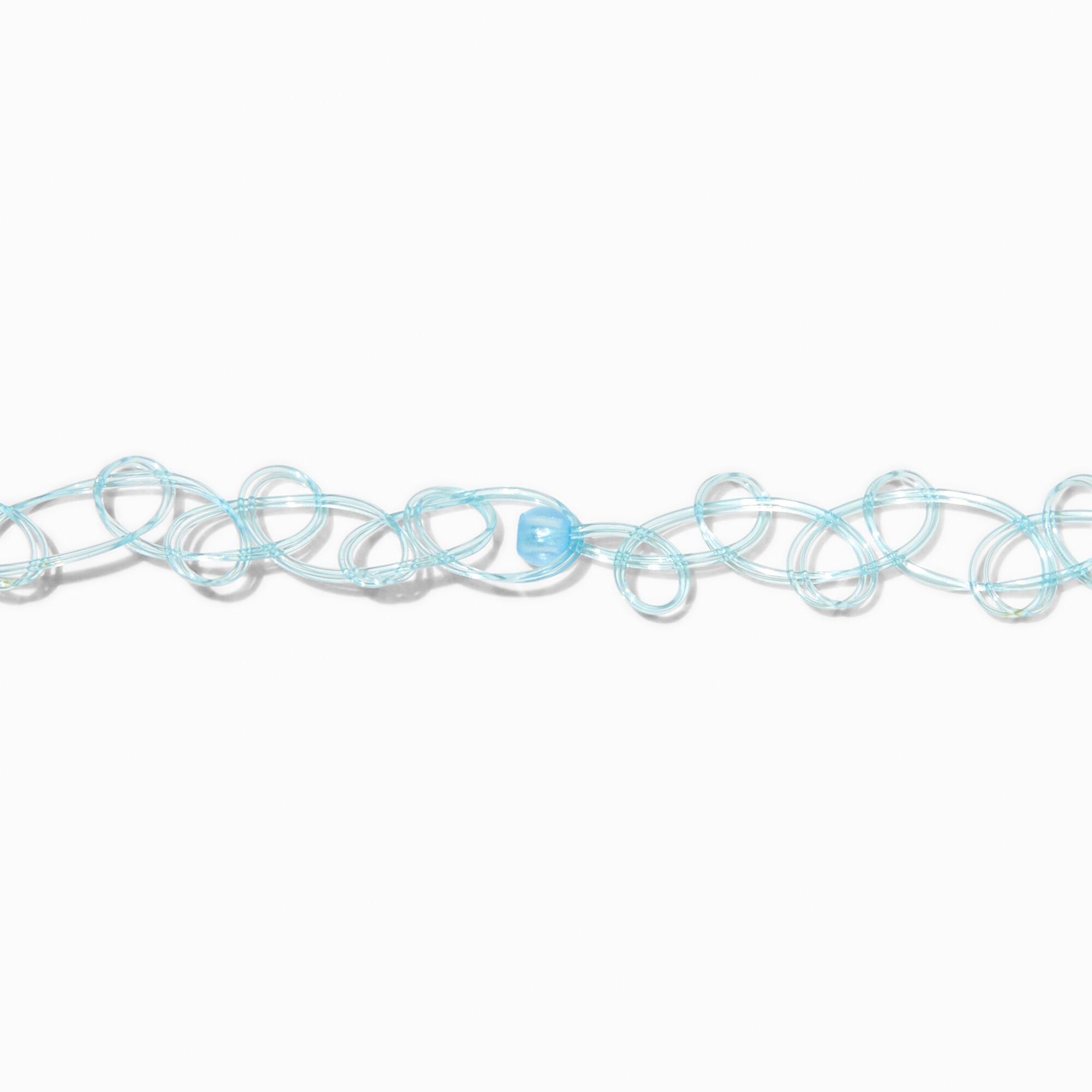 Butterfly Mood Pendant Tattoo Choker Necklace,
