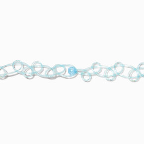 Butterfly Mood Pendant Tattoo Choker Necklace,