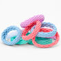 Claire&#39;s Club Rainbow Honeycomb Hair Ties - 10 Pack,