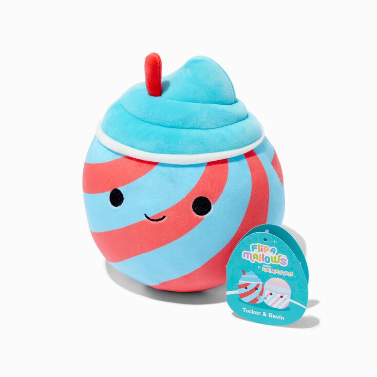 Squishmallows&trade; Flip-A-Mallows 8&quot; Tucker &amp; Bevin Soft Toy,