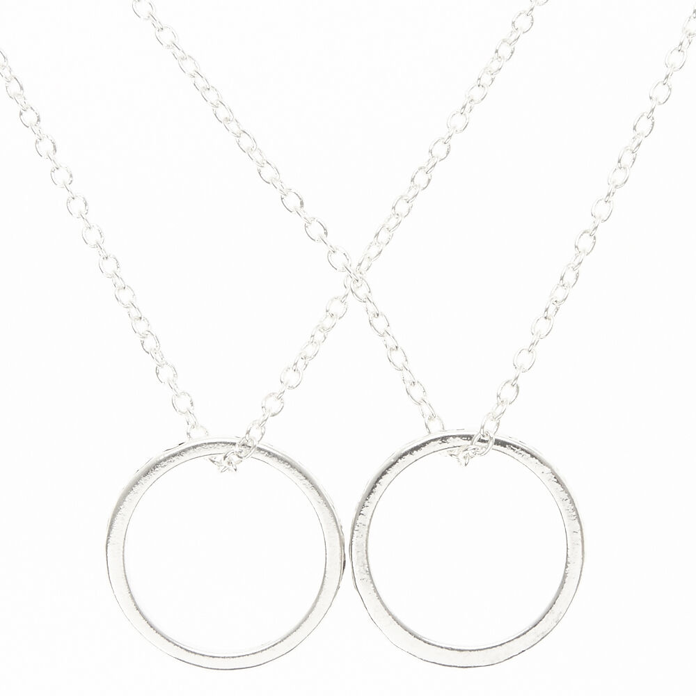 Best Friends Forever Ring Pendant Necklaces - 2 Pack,