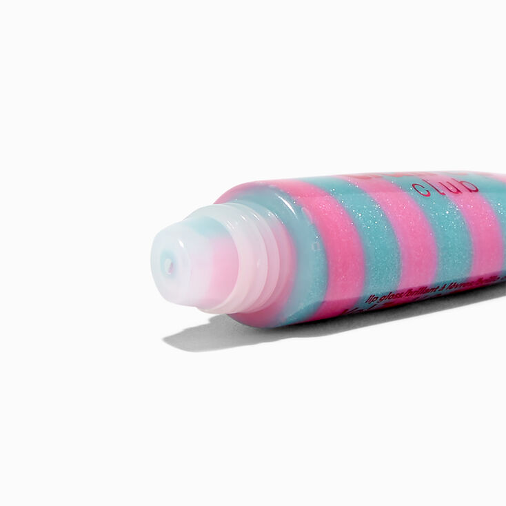 Claire&#39;s Club Rainbow Charm Lip Gloss Tube,