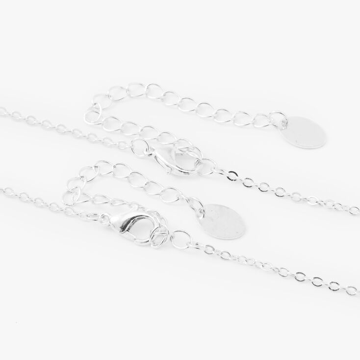 Best Friends Pastel Ombr&eacute; Heart Pendant Necklaces - 2 Pack,
