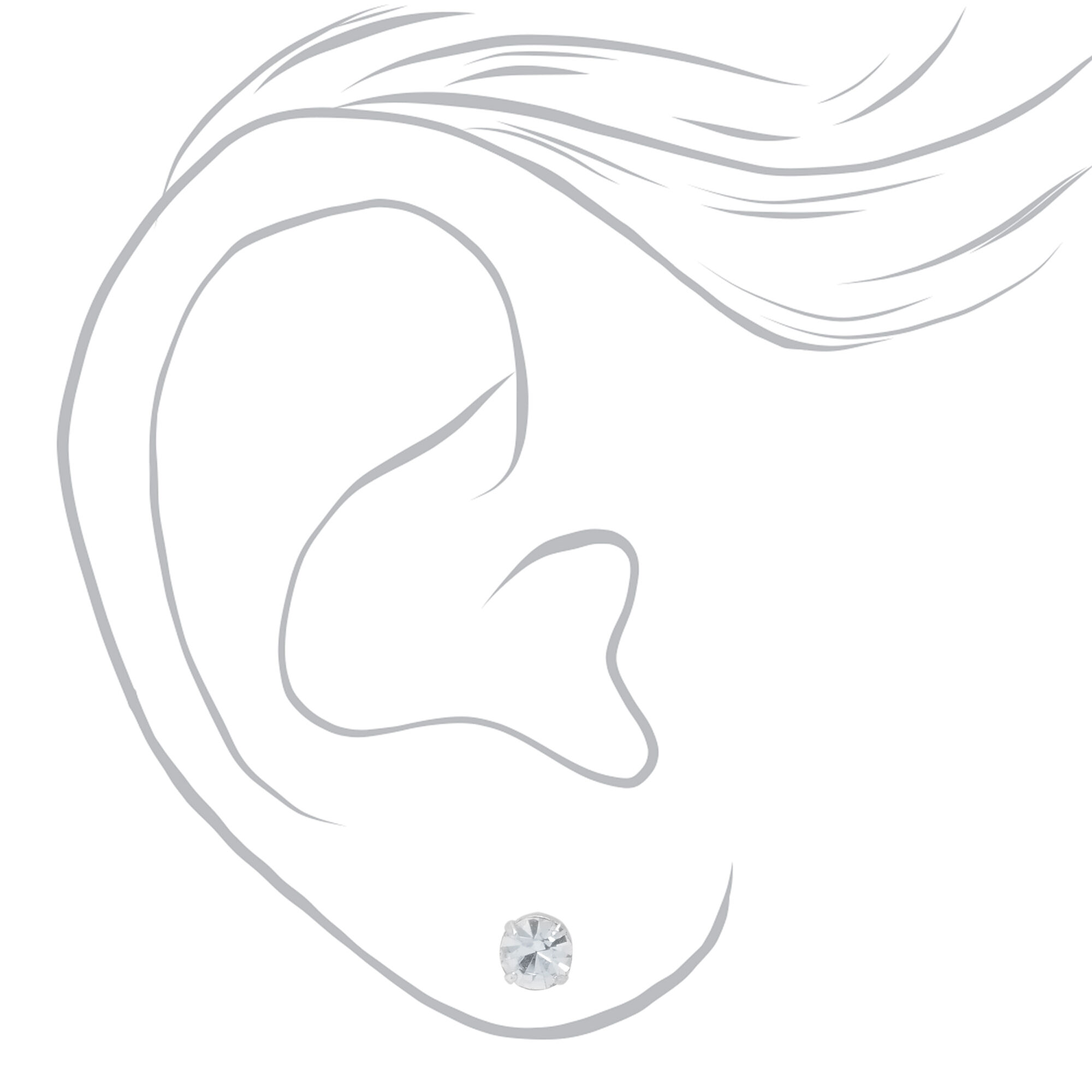 Silver Heart Jewelry Set - 3 Pack,