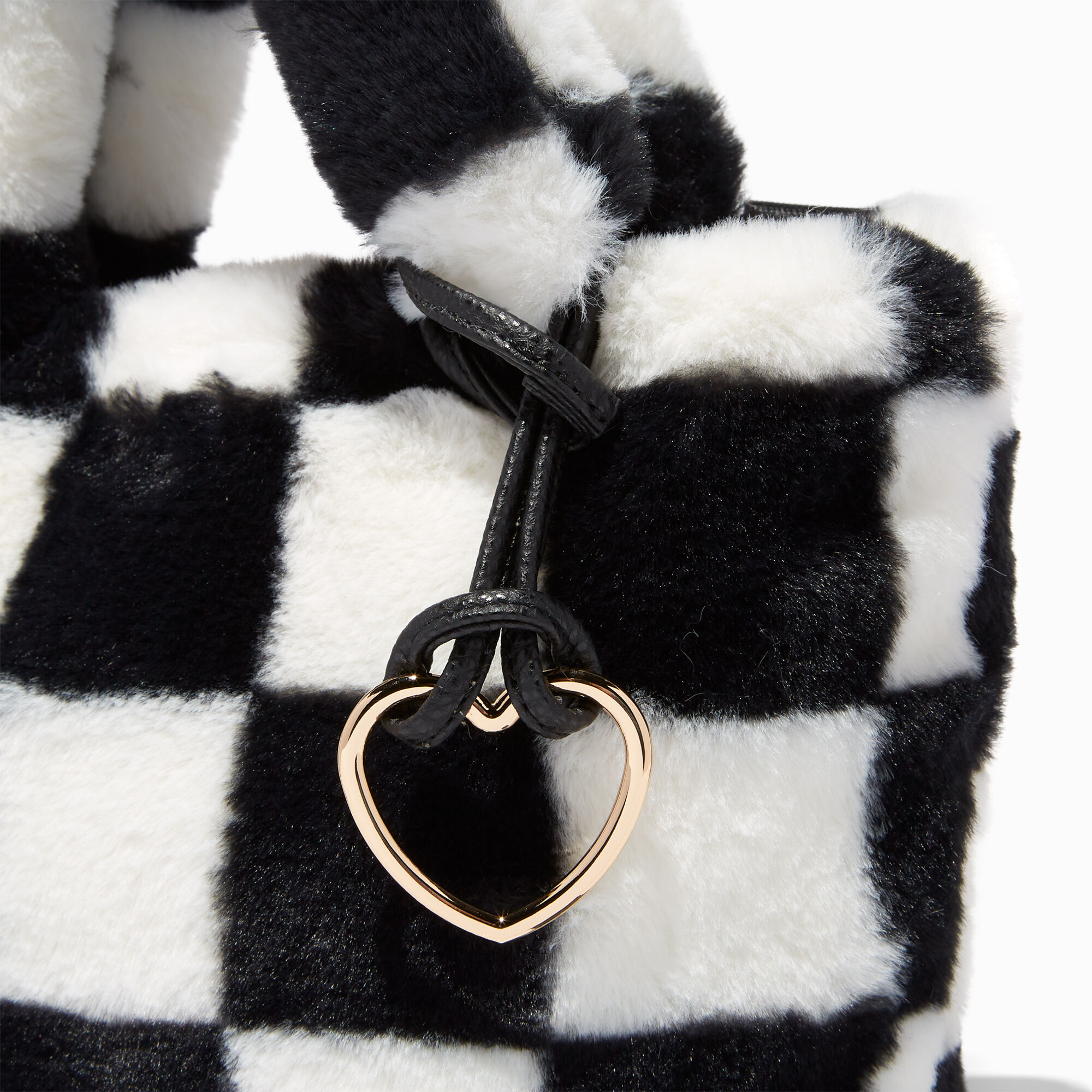 Black and clearance white checkerboard purse