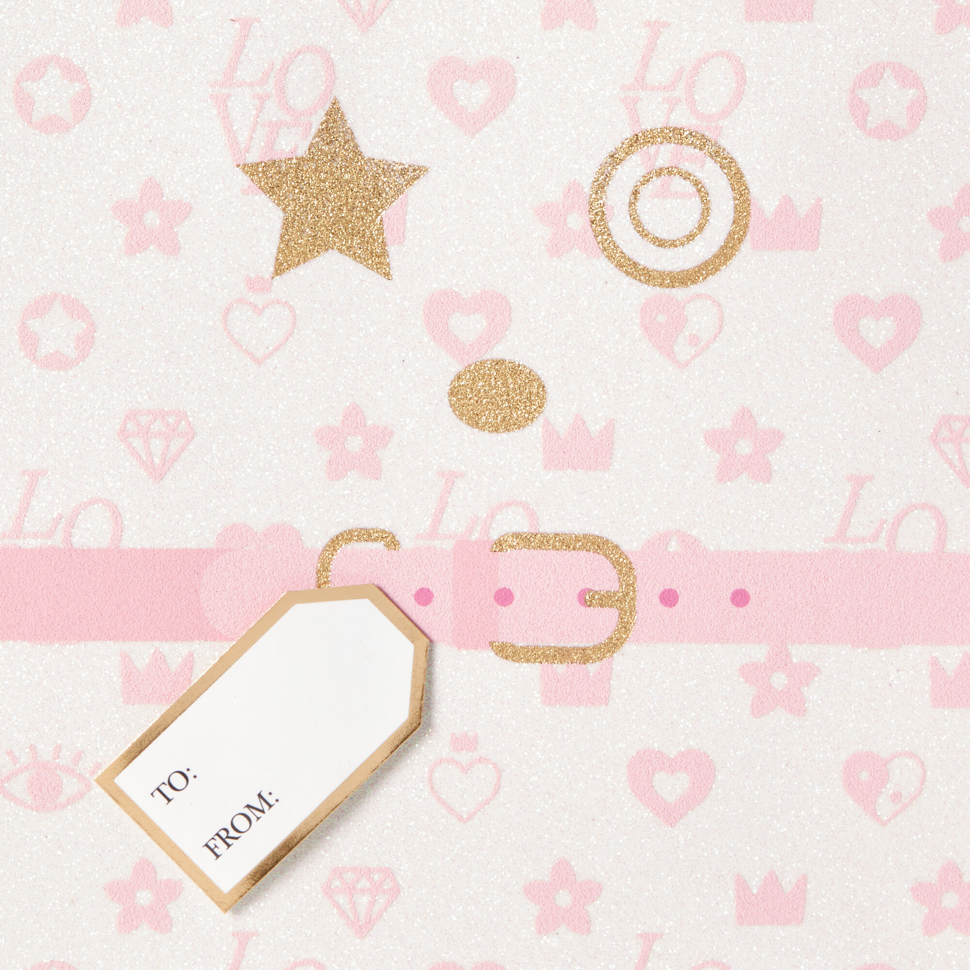 Medium 3D Bear Patterned Gift Bag - Pink,