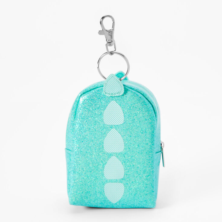 Dinosaur Hoodie Cat Mini Backpack Keyring,