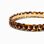 Brown Tortoiseshell Chain Link Headband,