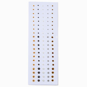 Metallic Ball Body Gems - 100 Pack,