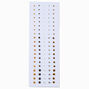 Metallic Ball Body Gems - 100 Pack,