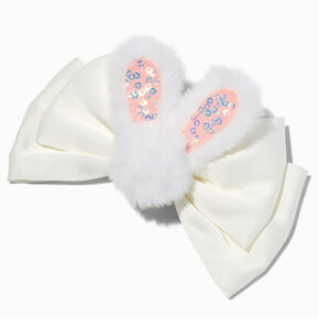 Easter Bunny Hair Bow Clip,