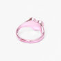 Pink Yin Yang Heart Ring,