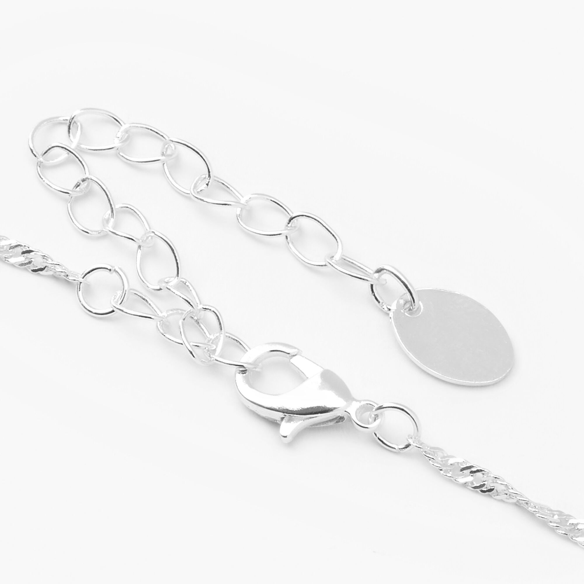 Silver Yin Yang Heart Jewellery Set - 2 Pack,