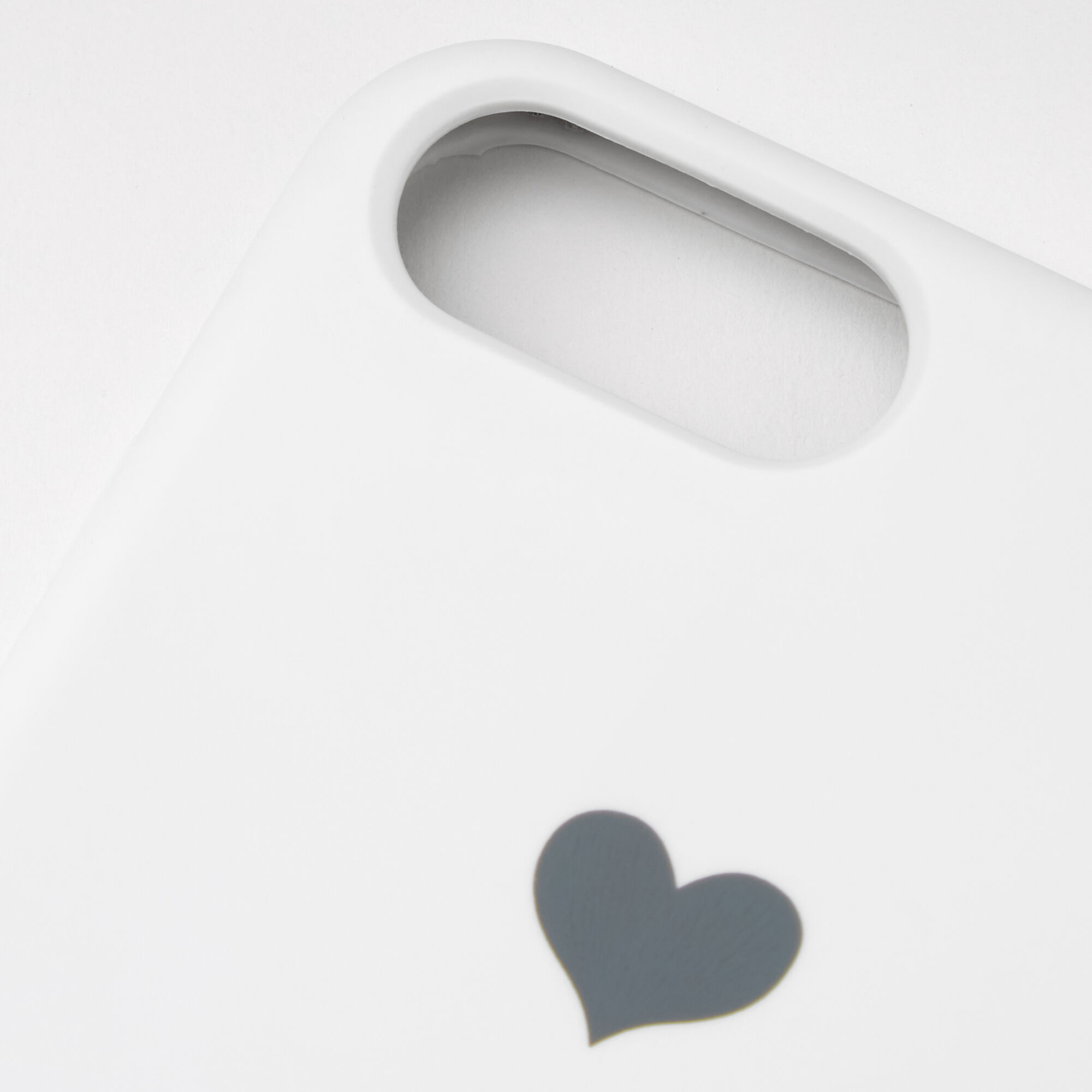 White Heart Phone Case - Fits iPhone 5,