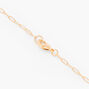 Gold Dipped Feather Celestial Pendant Necklace - Black,
