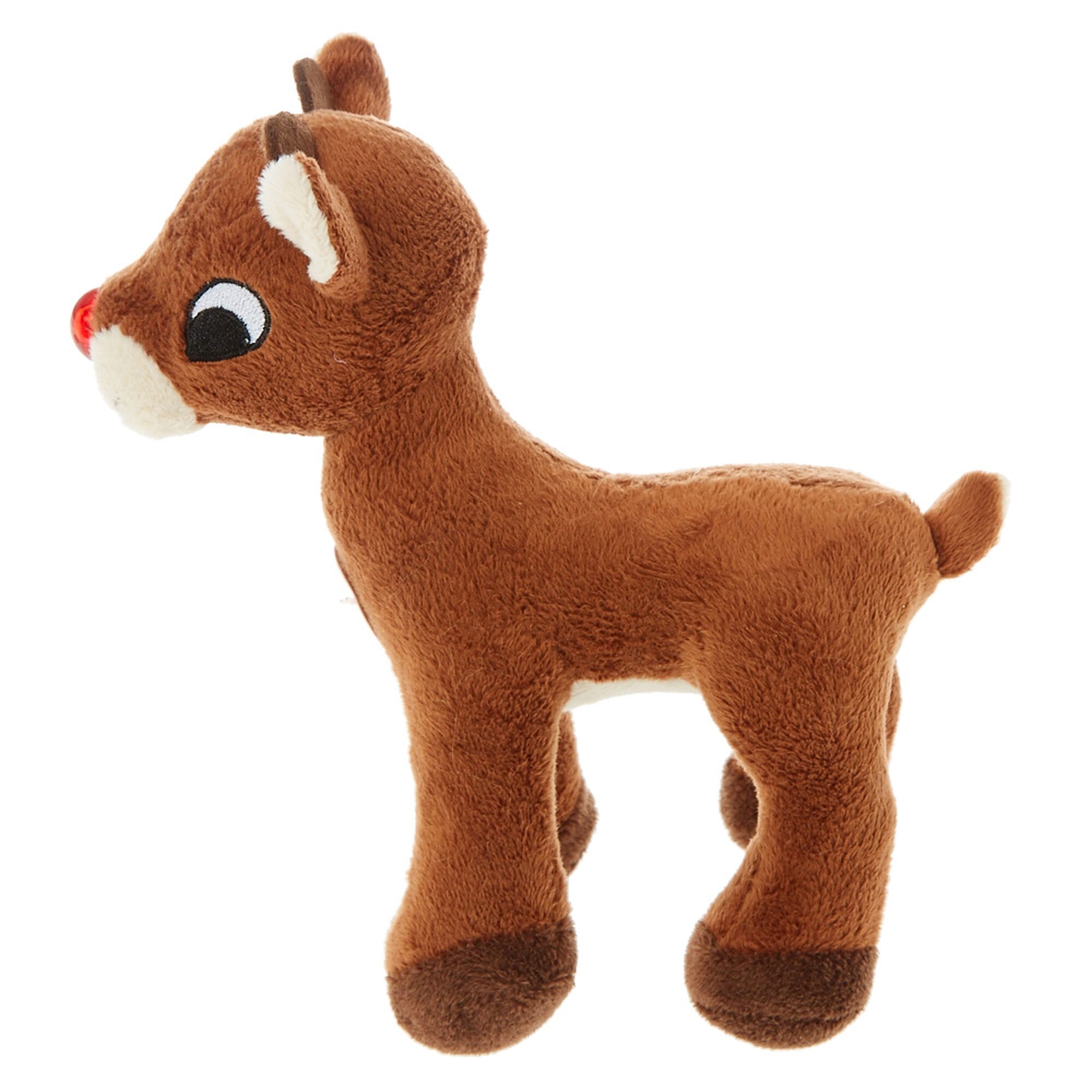 Talking and Flashing Rudolph Plush Toy | Claire's US