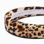 Leopard Print Puffy Headband,