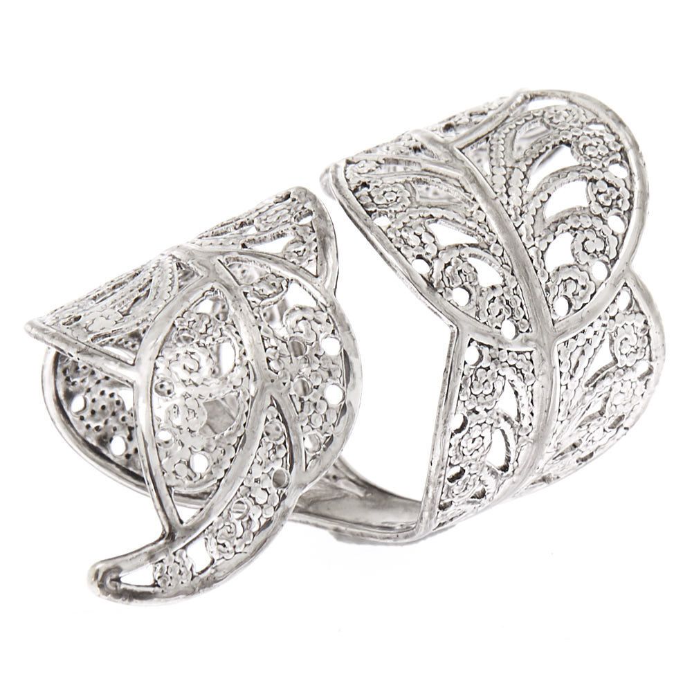 Leaf top wrap ring