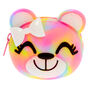 Sugar the Bear Rainbow Jelly Coin Purse,