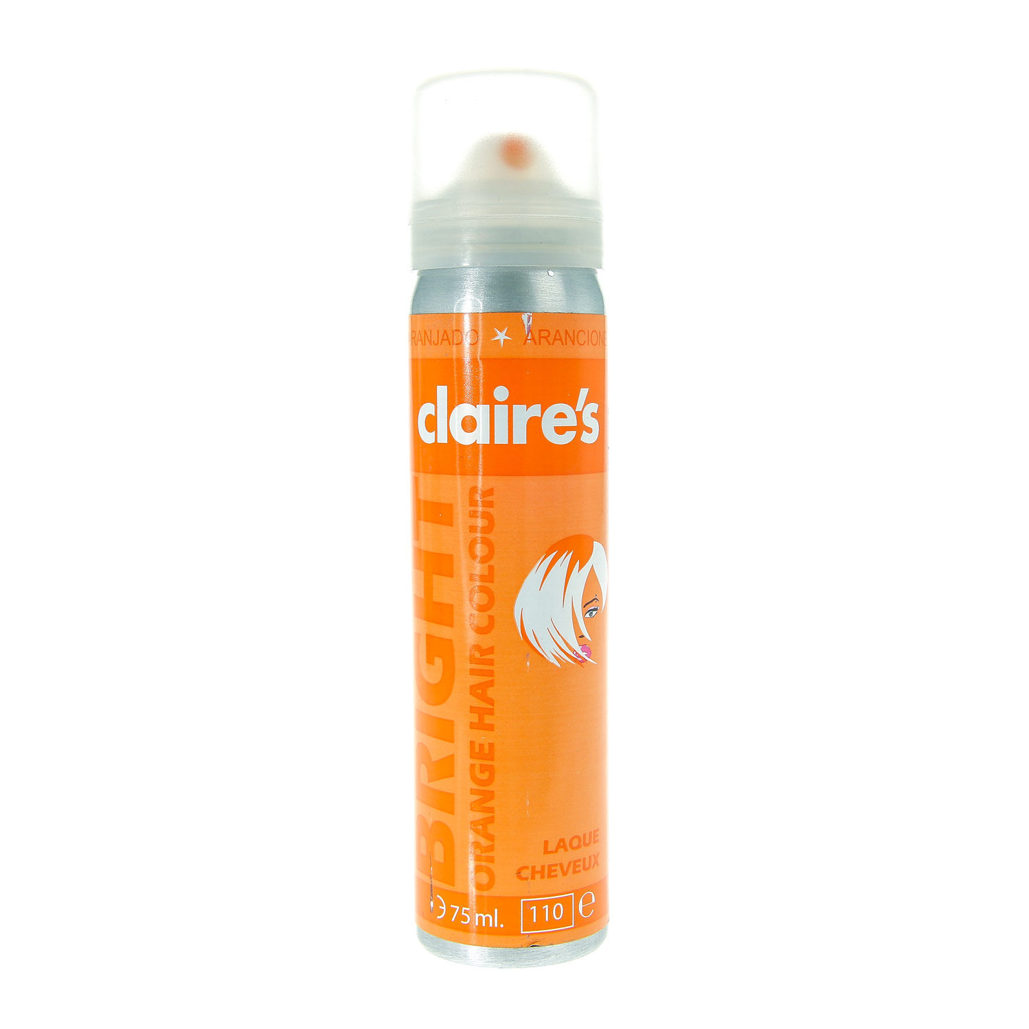 Couleur temporaire pour cheveux - Orange,