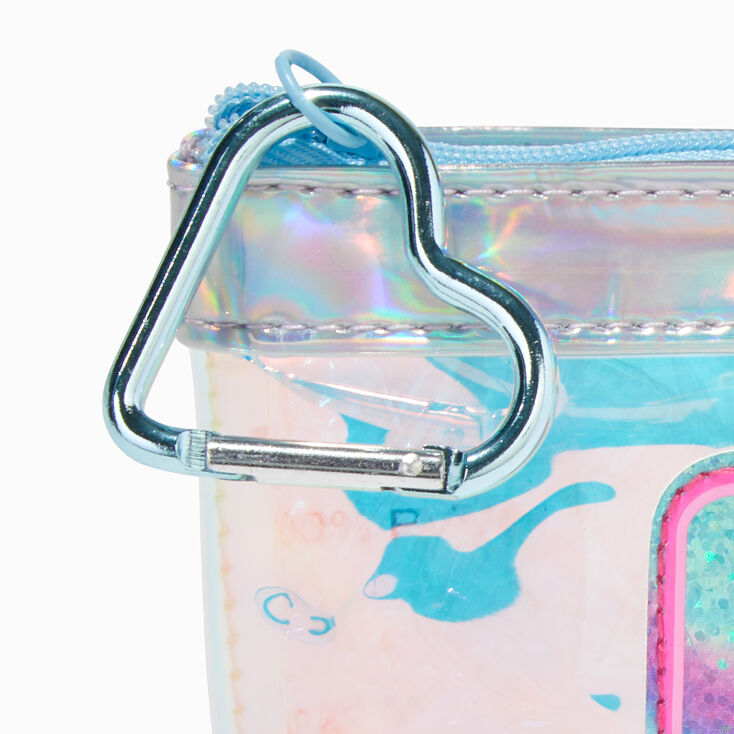 Holographic Initial Coin Purse - F,