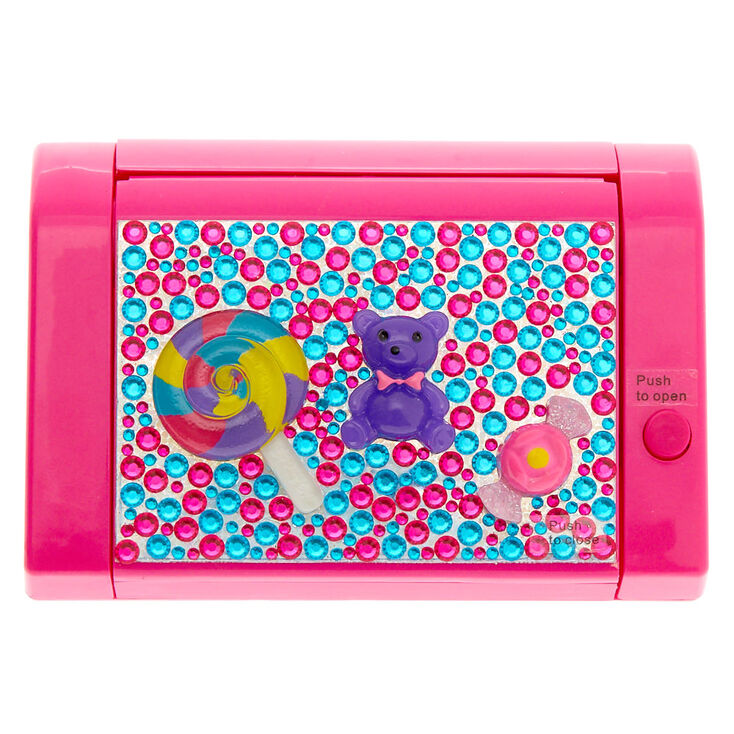 Candy Collection Mechanical Bling Lip Gloss Set - Pink,