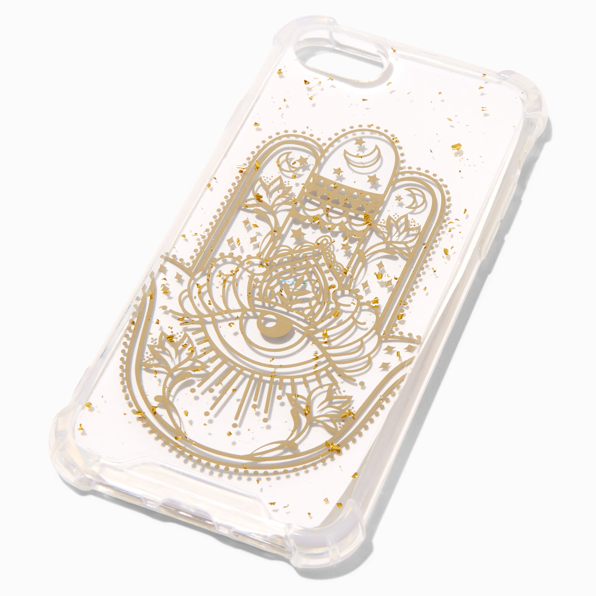 View Claires Hamsa Hand Clear Phone Case Fits Iphone 678se information
