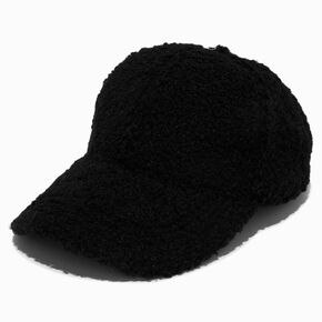 Black Sherpa Baseball-Style Hat,