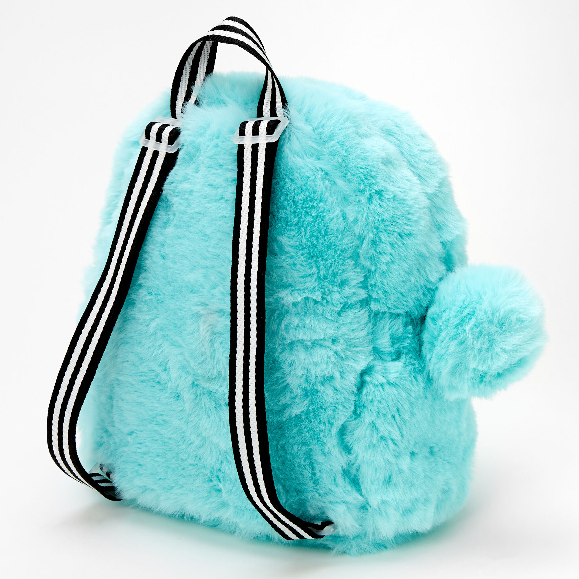 Furry Mini Backpack Mint
