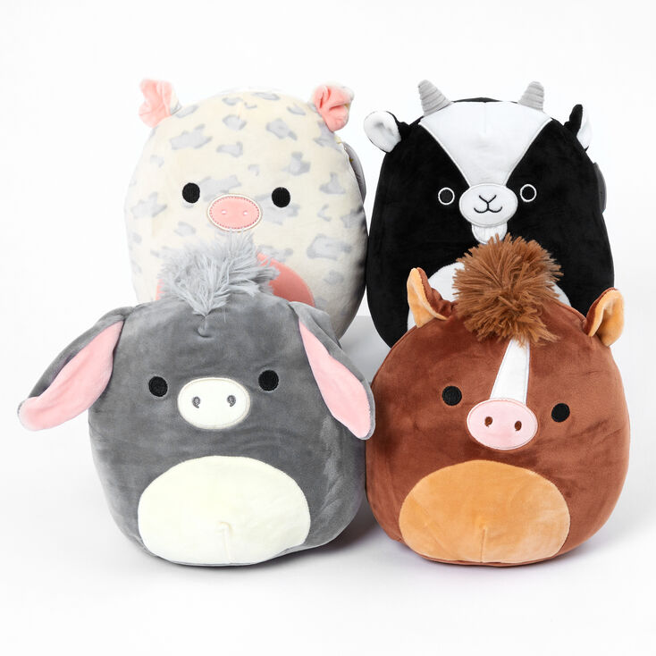 Peluche animal de la ferme 20&nbsp;cm Squishmallows&trade; - Les mod&egrave;les peuvent varier,