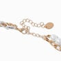 Mean Girls&trade; x Claire&#39;s Mixed Metal Plated Pearl Chain Multi Strand Necklace,