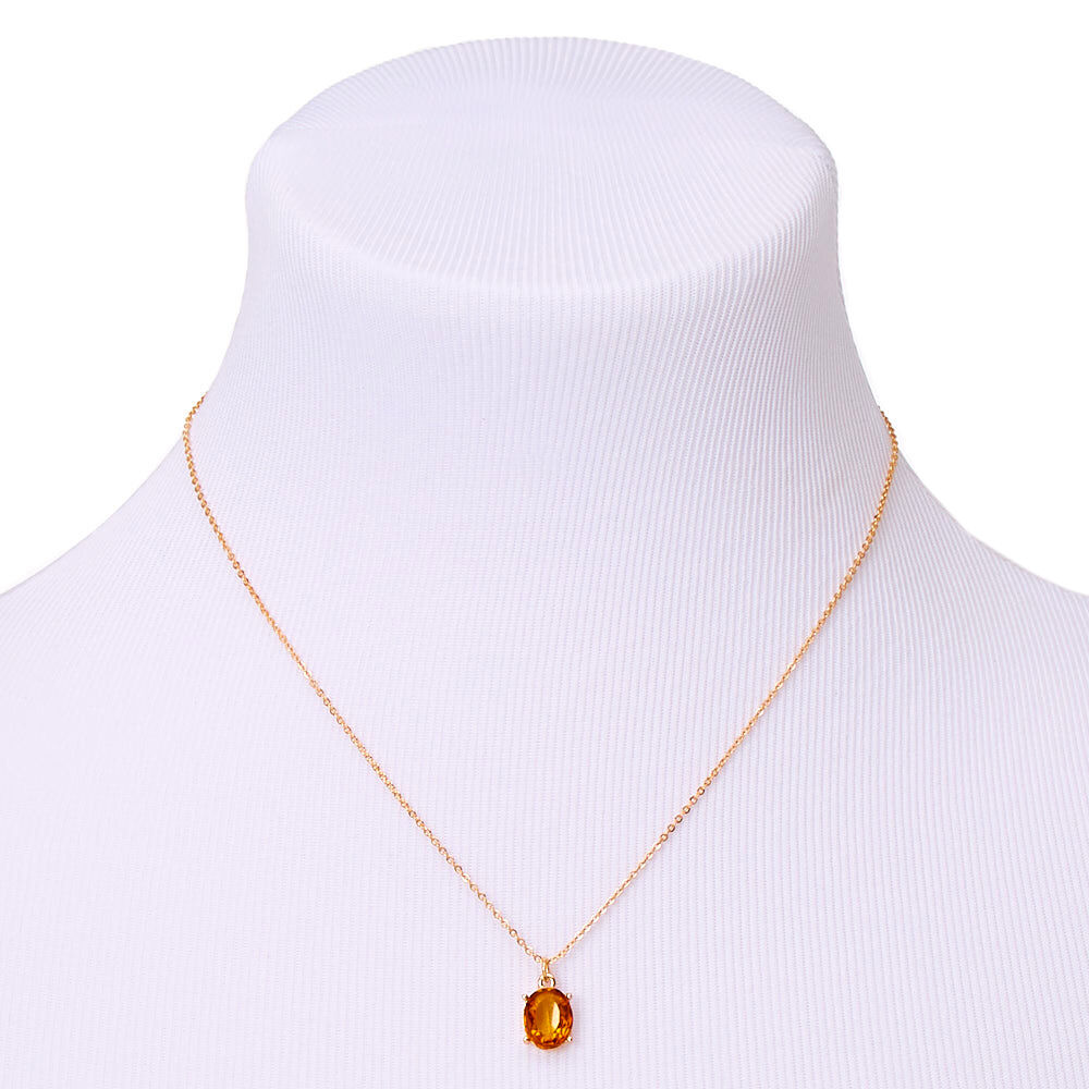 November Birthstone Jewellery Gift Set - Topaz, 3 Pack,