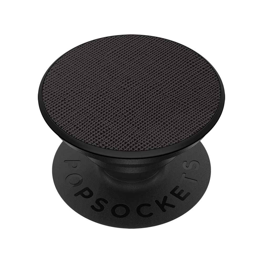 PopSockets PopGrip - Saffiano Black,