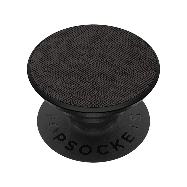 PopGrip PopSockets - Noir Saffiano,