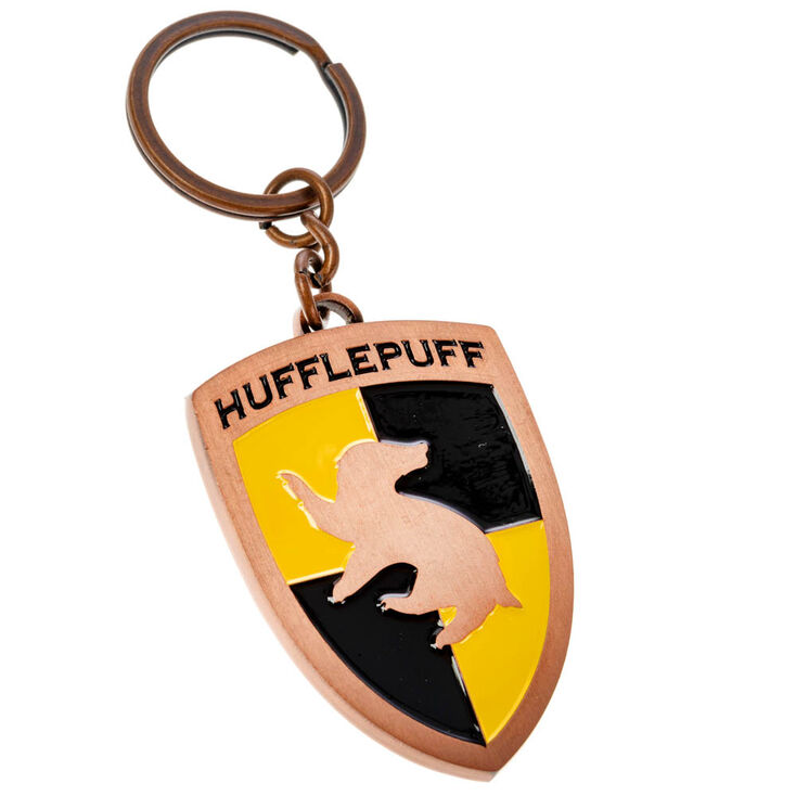 Harry Potter&trade; Hufflepuff Metal Keyring- Copper,