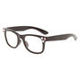 Lunettes noires avec fausses pierres pour enfants,