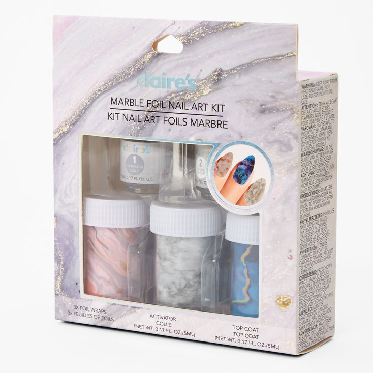 Marble Foil Nail Art Kit,