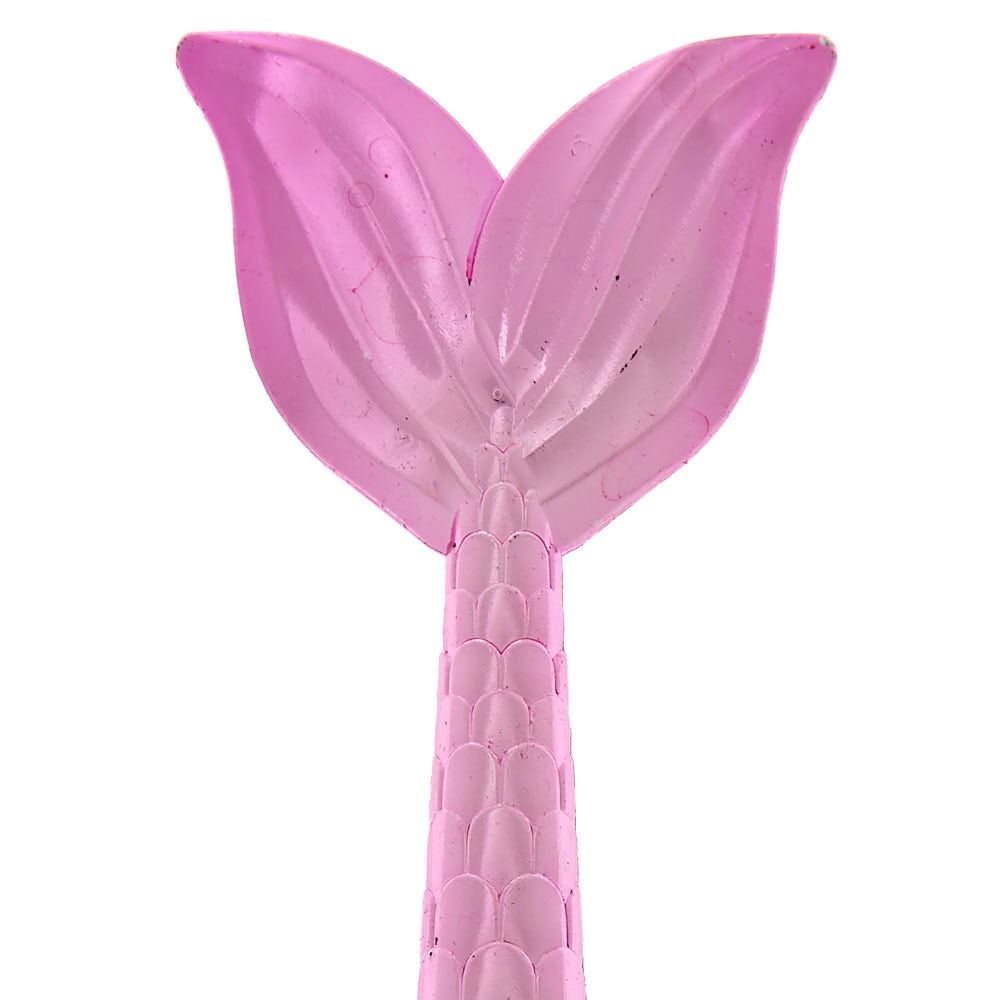 Stylo sirène rose à effet ombré,