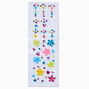 Rainbow Shapes Body Gems - 100 Pack,