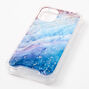 Blue Ombre Glitter Protective Phone Case - Fits iPhone&reg; 12 Pro Max,
