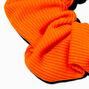 Ribbed Orange Hair Scrunchie,