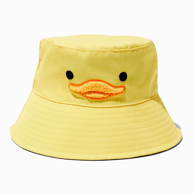 Terry Cloth Duck Yellow Bucket Hat