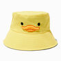 Terry Cloth Duck Yellow Bucket Hat,