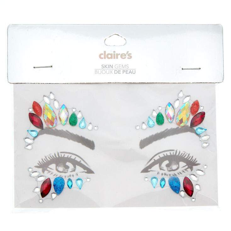 Claire's Bijoux de peau pour les yeux irisés arc-en-ciel