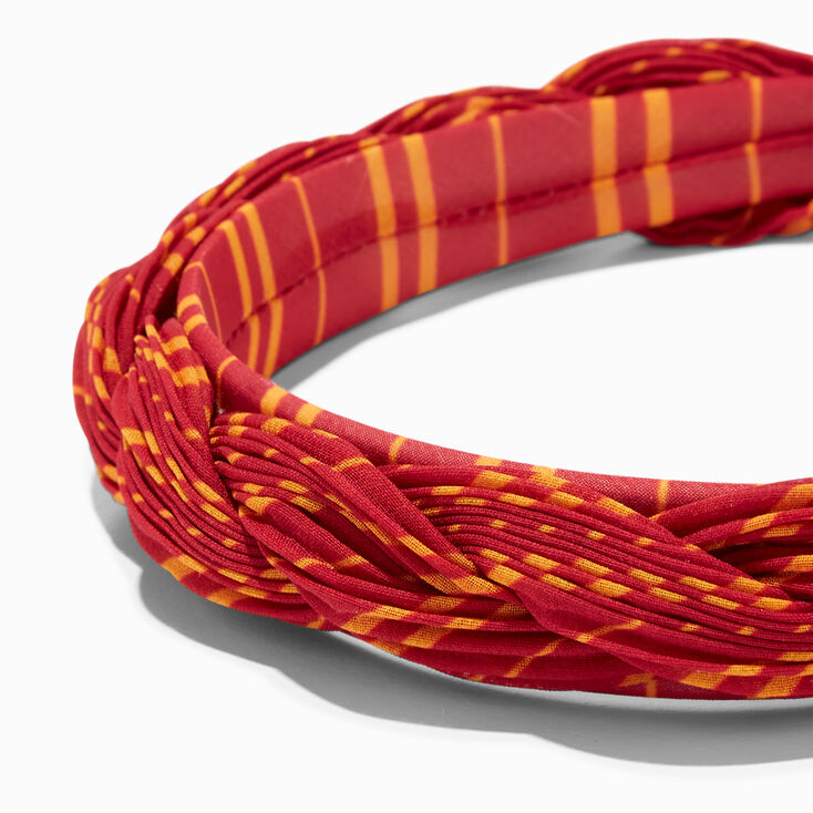 Gryffindor color headband, Harry Potter Headband, Maroon and Gold Headband