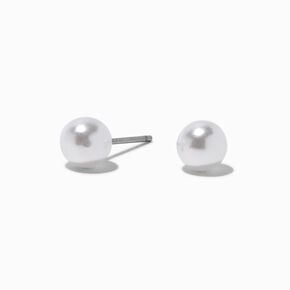 Pearl 6mm Stud Earrings,