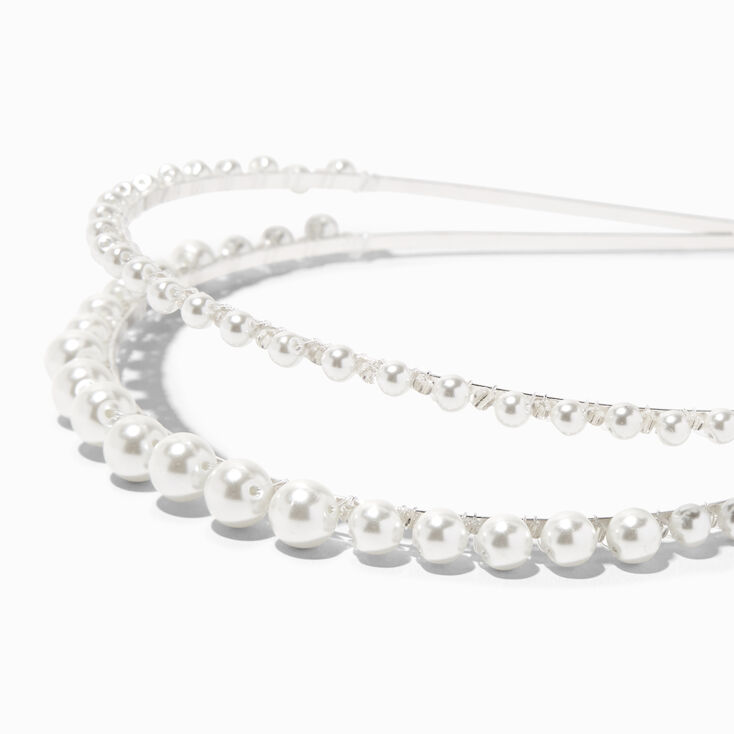 Pearl Two Row Headband,