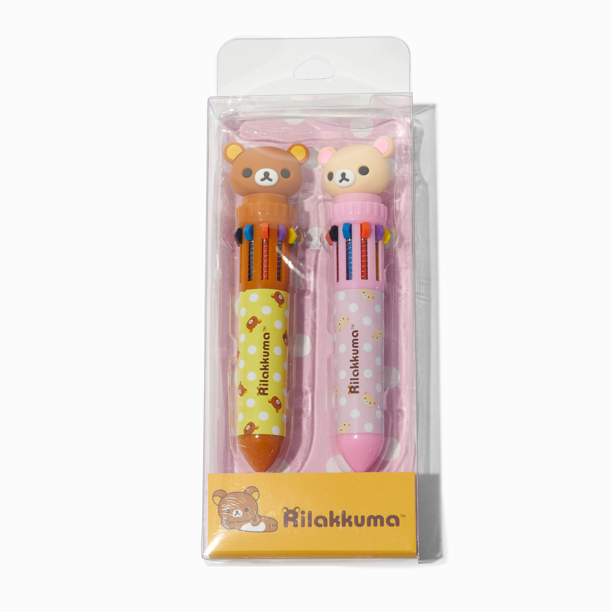 View Claires Rilakkuma colored Pen Set 2 Pack information