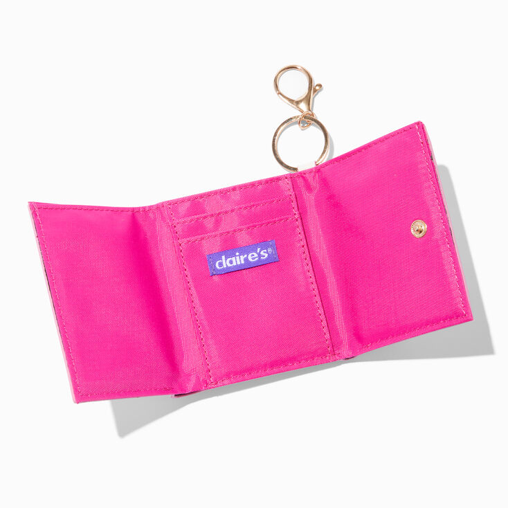 Cherry White Trifold Wallet,
