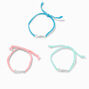 Best Friends Pastel Sister Stretch Friendship Bracelets - 3 Pack,